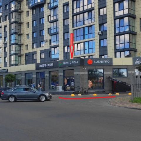 Оренда фасадного приміщення ЖК Яровиця, 130 м.кв.